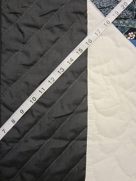 Broken Mariners Compass Star Amish Quilt 108x115