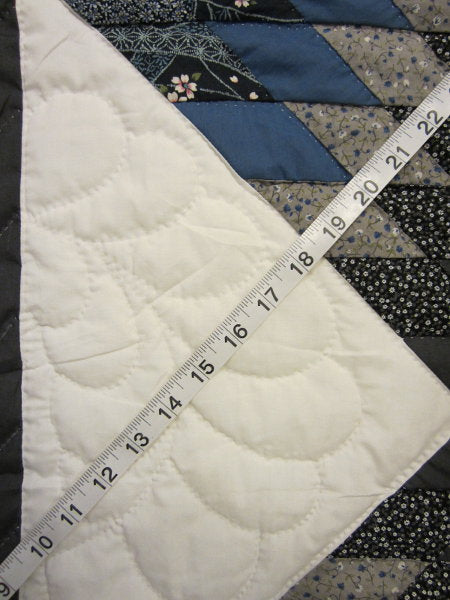 Broken Mariners Compass Star Amish Quilt 108x115