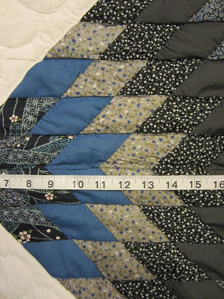 Broken Mariners Compass Star Amish Quilt 108x115