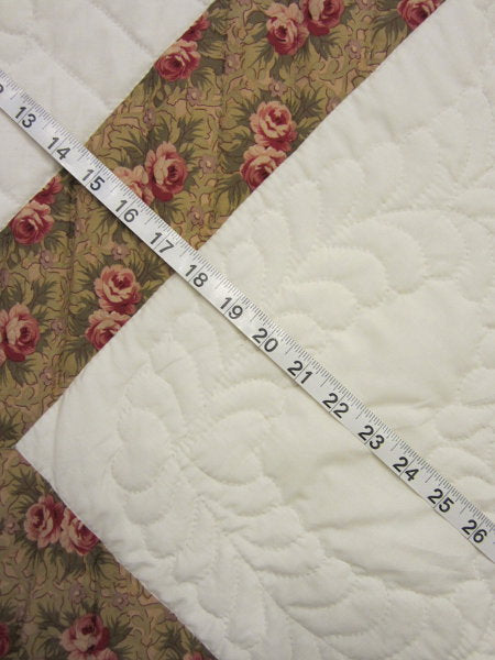 Victorian Basket Applique Amish Quilt 105x116