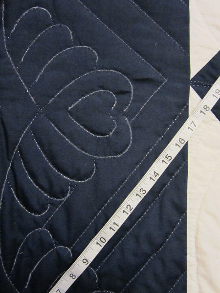 Broken Twinkling Star Amish Quilt 101x116