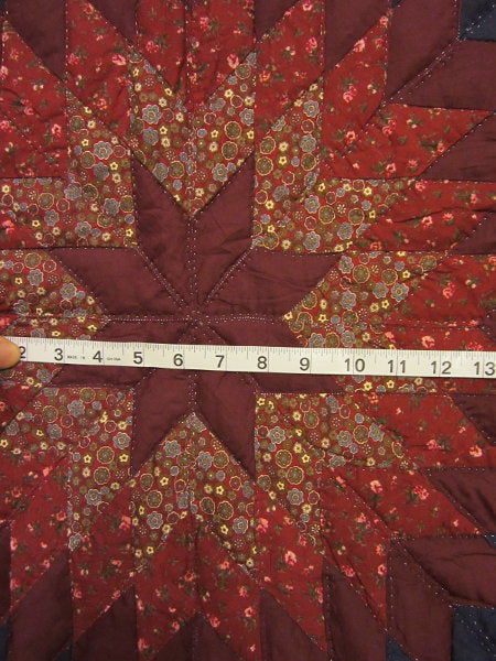 Broken Twinkling Star Amish Quilt 101x116