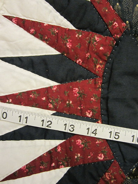 Broken Twinkling Star Amish Quilt 101x116