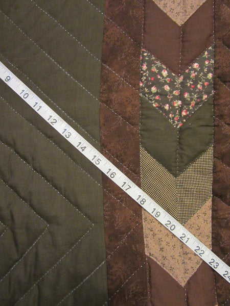 PA Dutch Earth Star Patchwork Amish Quilt 104x116