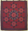 Fan Star Patchwork Amish Quilt 106x113