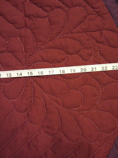 Fan Star Patchwork Amish Quilt 106x113