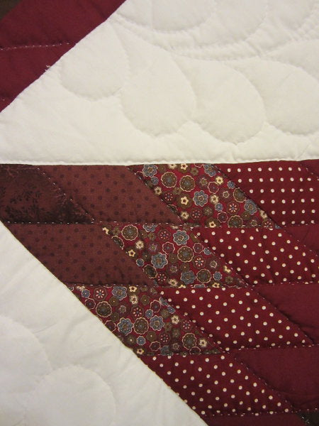 Celestial Earth Star Patchwork Amish Quilt 102x114