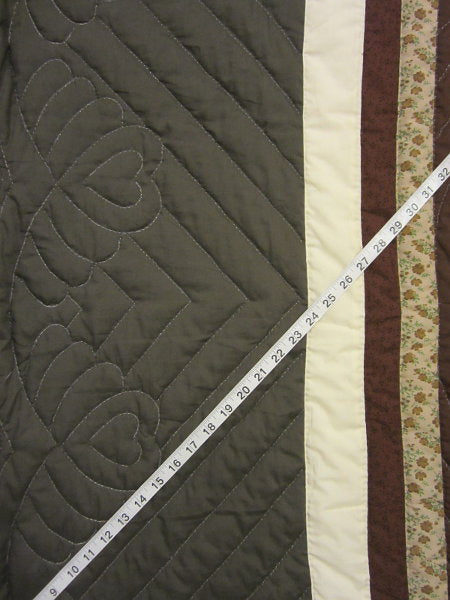 Star Split Compass Amish Quilt 105x114