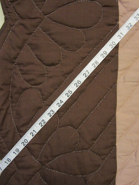 Escalating Patches Amish Patchwork Quilt 107x116