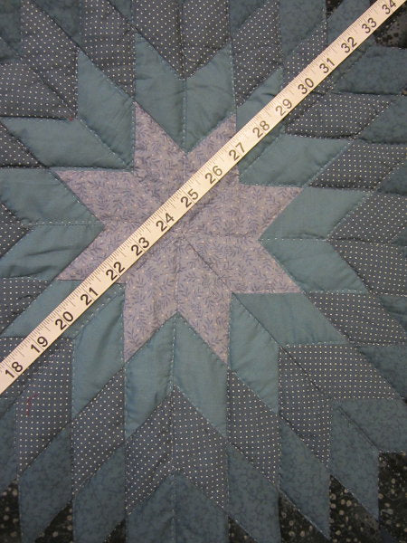Broken Star Patchwork Amish Quilt 107x115