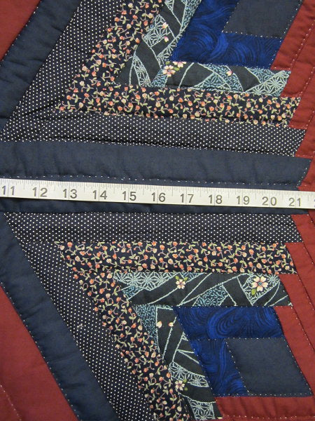 Twinkling Broken Star Amish Quilt 100x116