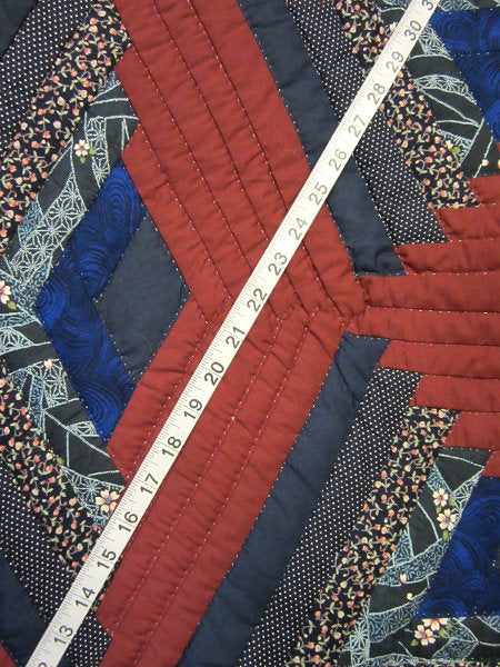 Twinkling Broken Star Amish Quilt 100x116
