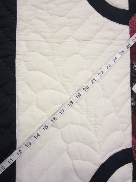 King Starburst Patchwork Amish Quilt 105x113