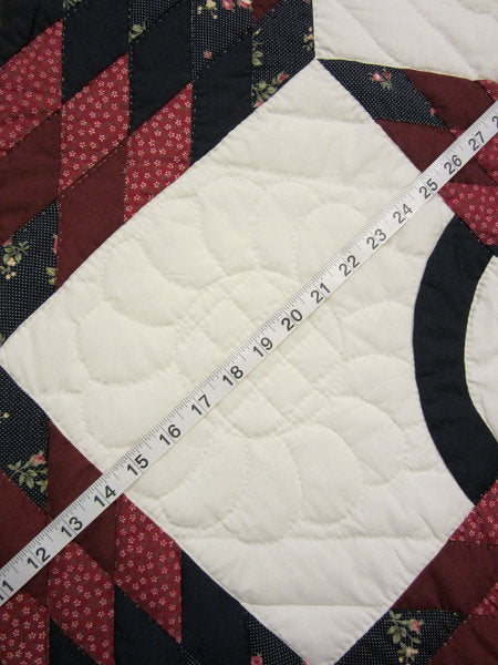 King Starburst Patchwork Amish Quilt 105x113