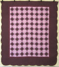 Grandmas Patchwork Starry Stars Amish Quilt 103x113