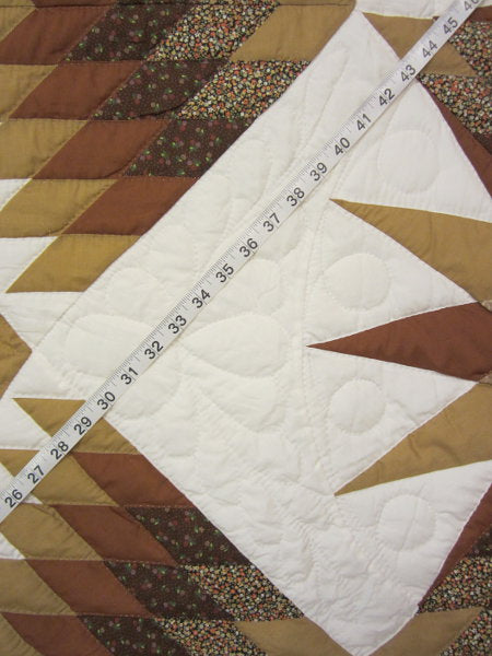 Mariners Star Burst Patchwork Amish Quilt 103x114
