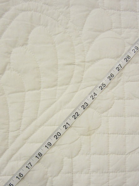 Country Flower Wreath Applique Amish Quilt 98x109