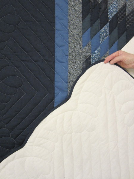 Diamond Star Patchwork Amish Quilt 102x115
