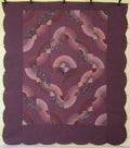 Kaleidoscope Fan Star Patchwork Amish Quilt 101x115