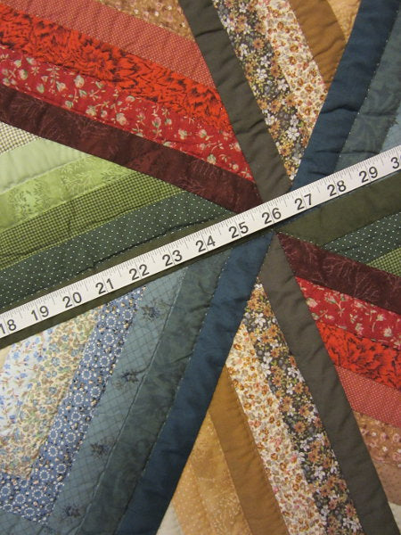 Starspin Patchwork Amish Quilt 101x115