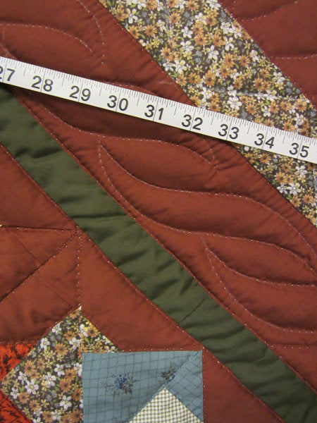 Starspin Patchwork Amish Quilt 101x115