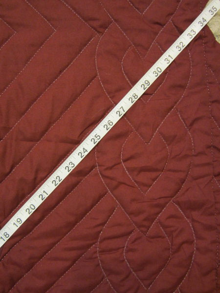 Log Cabin Fan Star Patchwork Amish Quilt 106x114