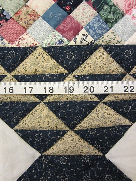 Cherry Basket Patchwork Amish Quilt 95x107