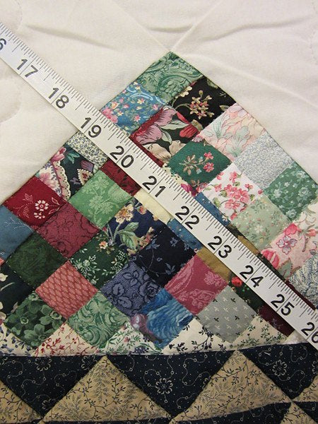 Cherry Basket Patchwork Amish Quilt 95x107