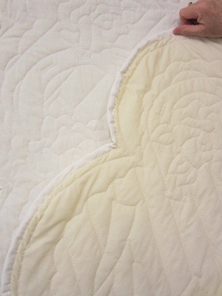 Reminisce Horse Wagon Whole Cloth Amish Quilt 90x108