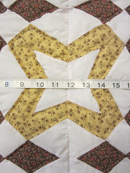 Star Wind Patchwork Amish Quilt 88x98