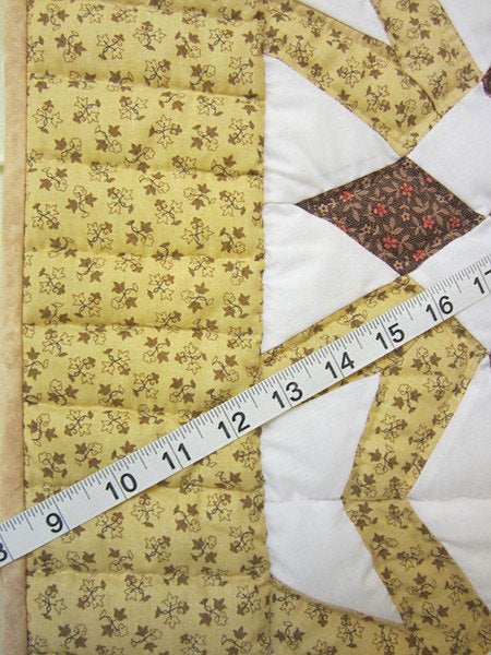 Star Wind Patchwork Amish Quilt 88x98