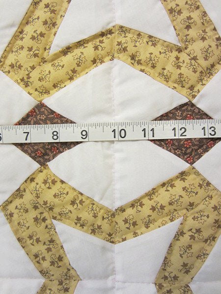 Star Wind Patchwork Amish Quilt 88x98