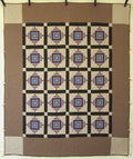 Mini Dutch Postage Stamp TATW Patchwork Amish Quilt 94x111