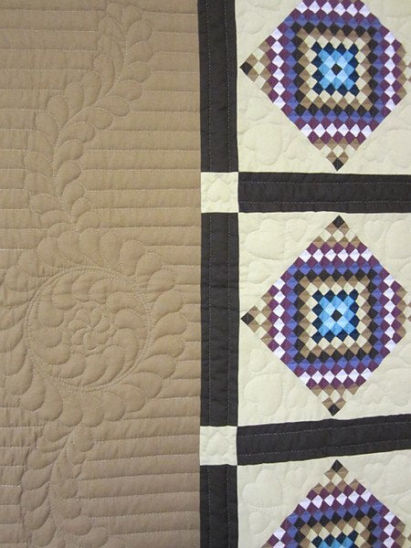 Mini Dutch Postage Stamp TATW Patchwork Amish Quilt 94x111