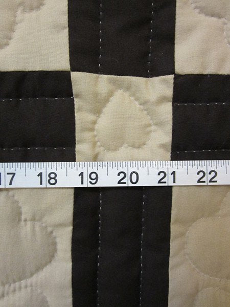 Mini Dutch Postage Stamp TATW Patchwork Amish Quilt 94x111