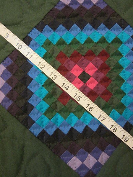 Mini Dutch Postage Trip Around World Amish Quilt 94x109