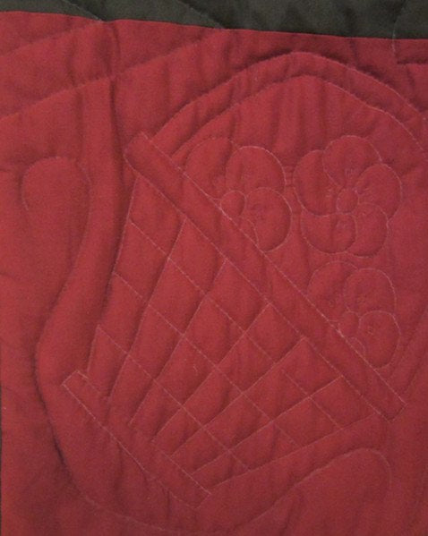 Mini Dutch Postage Trip Around World Amish Quilt 94x109