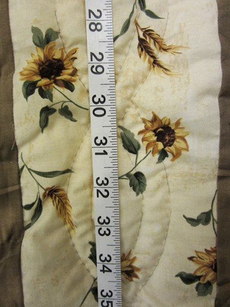 Sunflower Sister Choice Star Patchwork Amish Quilt 96x112