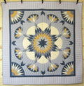 Shining Star Patchwork Amish Quilt 102x105