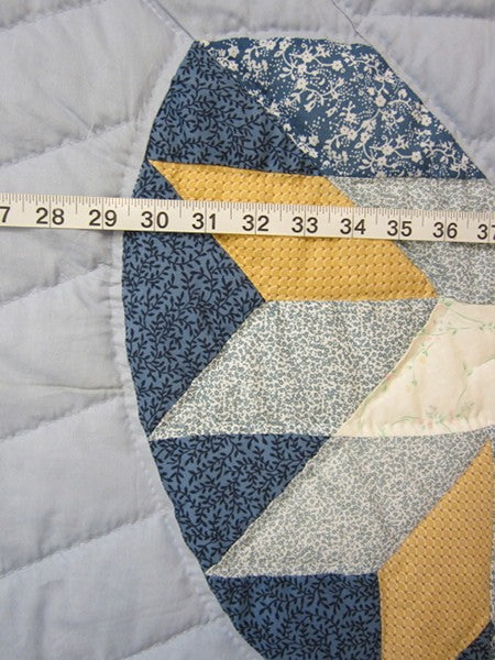Shining Star Patchwork Amish Quilt 102x105