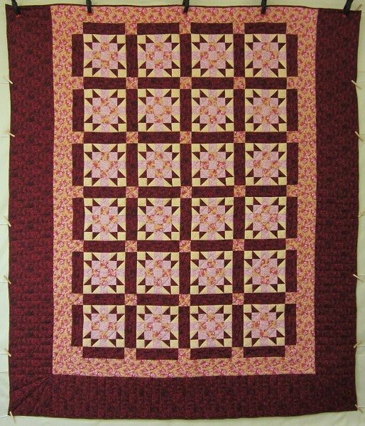 Sister Choice Star Patchwork Amish Quilt 95x111