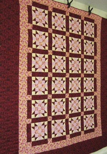 Sister Choice Star Patchwork Amish Quilt 95x111
