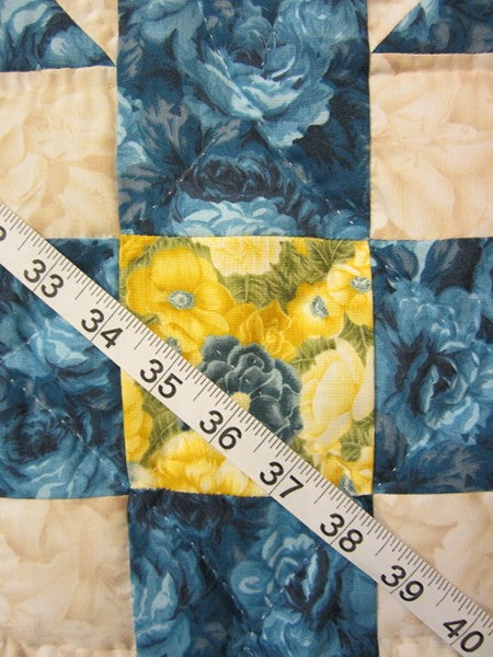 Star Sister Choice Roses Star Patchwork Amish Quilt 98x114