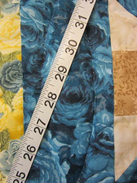 Star Sister Choice Roses Star Patchwork Amish Quilt 98x114