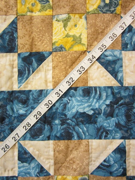 Star Sister Choice Roses Star Patchwork Amish Quilt 98x114