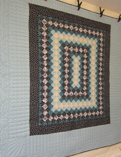 Boston Commons Patchwork Amish Quilt 103x105