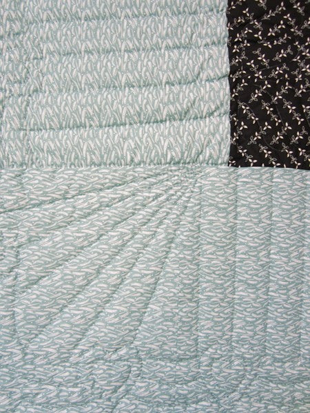 Boston Commons Patchwork Amish Quilt 103x105
