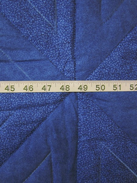 Mariners Compass Starburst Patchwork Amish Quilt 94x106