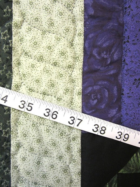 Sunshine Shadow Log Cabin Amish Quilt 97x105