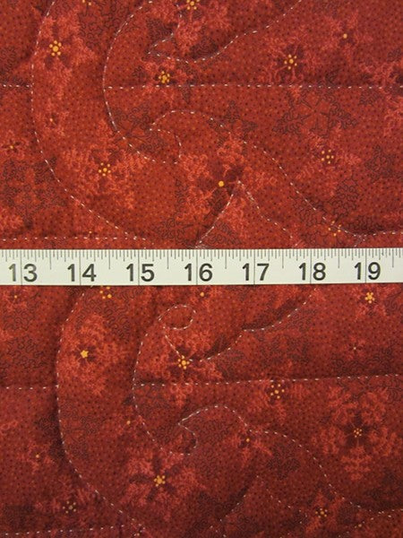Colorful Log Cabin Patchwork Amish Quilt 90x101